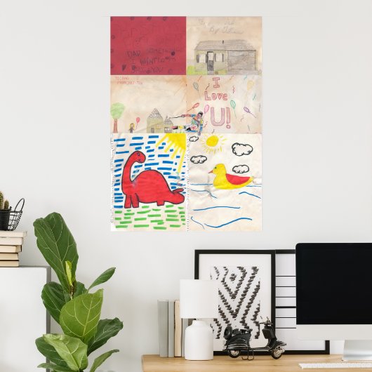 Die Art "Powers Pack" Poster (Heimbüro)