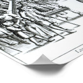 Die Art seiner Majestät Poster (Ecke)