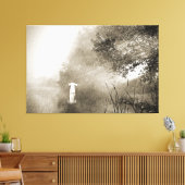 DIE ART UND WEISE DER LEINWAND (Insitu (Wohnzimmer))