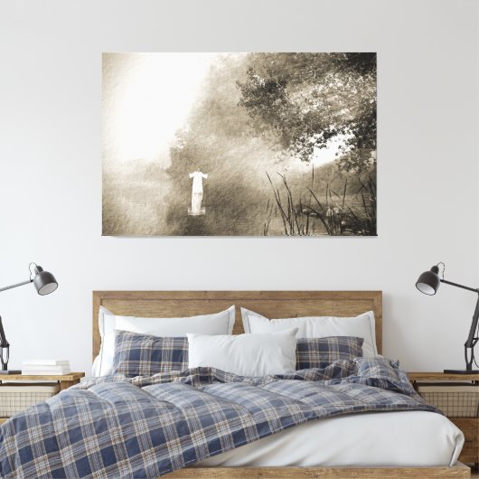 DIE ART UND WEISE DER LEINWAND (Insitu (Schlafzimmer))