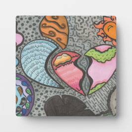 Die Art und Weise des Herzens Fotoplatte