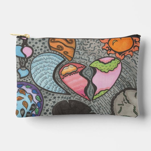 Die Art und Weise des Herzens Zubehörtasche (Vorderseite)