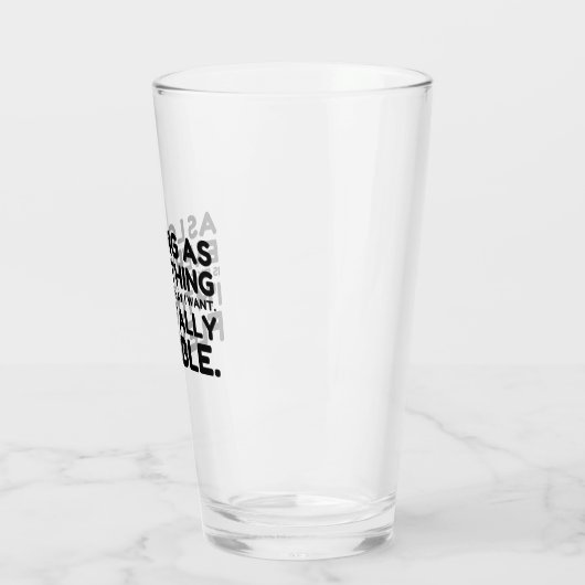 Die Art und Weise, wie ich Wollte, vollkommen flex Glas (Links)