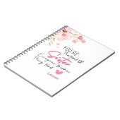 Die Art von Schwester-Notebook - Personalisiertes  Notizblock (Linke Seite)