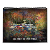 DIE ART VON ST. JOHN DAVIES KALENDER (Titelbild)