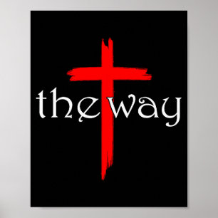 Die Art, wie Jesus Kreuz inspirierte Bibel Christl Poster