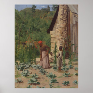 Die Art, wie sie von T. Anshutz Vintag malen Poster