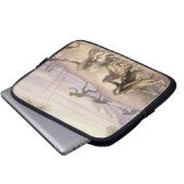 Die Arten und die Gewohnheiten der Affen Laptopschutzhülle (Vorne Knopf)