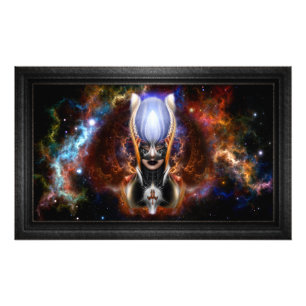 Die arzookische Prinzessin der nebeligen Vier Fotodruck