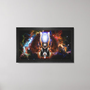 Die arzookische Prinzessin der nebeligen Vier Leinwanddruck