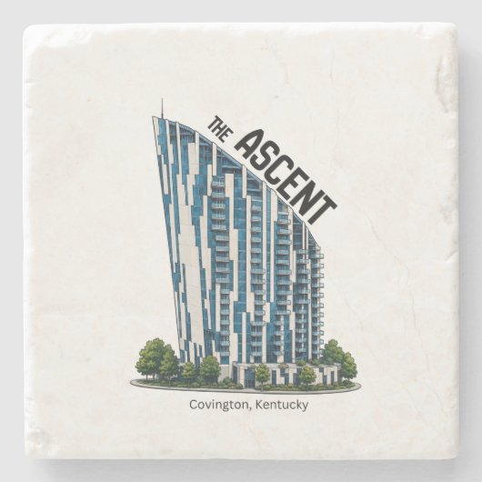 Die Ascent Untersetzer in Covington Kentucky (Vorderseite)