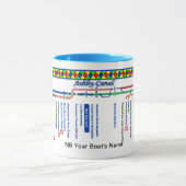 Die Ashby Kanal-Weg-Karten-BRITISCHEN Tasse (Zentrum)