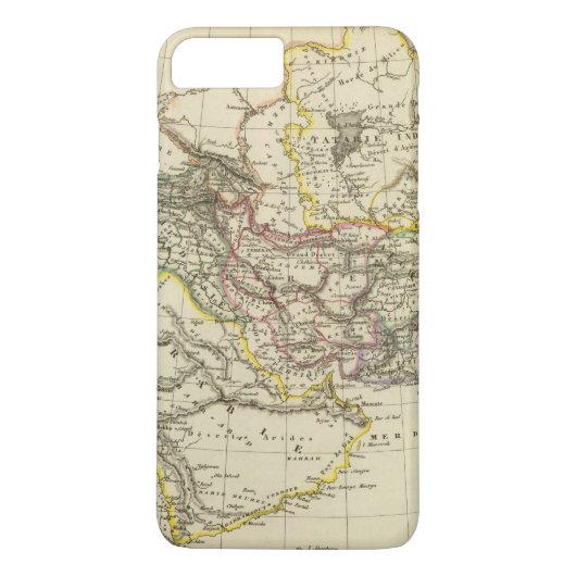 Die asiatische Türkei, Persien, Afghanistan Case-Mate iPhone Hülle (Rückseite)