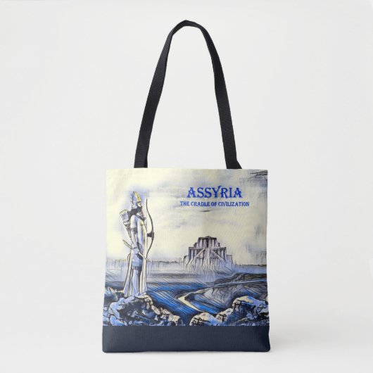 Die Assyria Tote Tasche (Vorderseite)