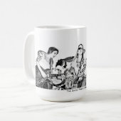 Die Aster Pheonyx Projekt-Kaffee-Tasse Kaffeetasse (Vorderseite Links)