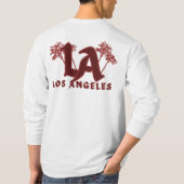 Die Ästhetik von Los Angeles City T-Shirt (Rückseite)