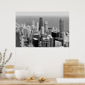 DIE ASTONISHENDEN CHICAGO-GEBÄUDE POSTER (Küche)