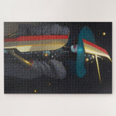 Die Astro-Hexe surfen Puzzle (Horizontal)