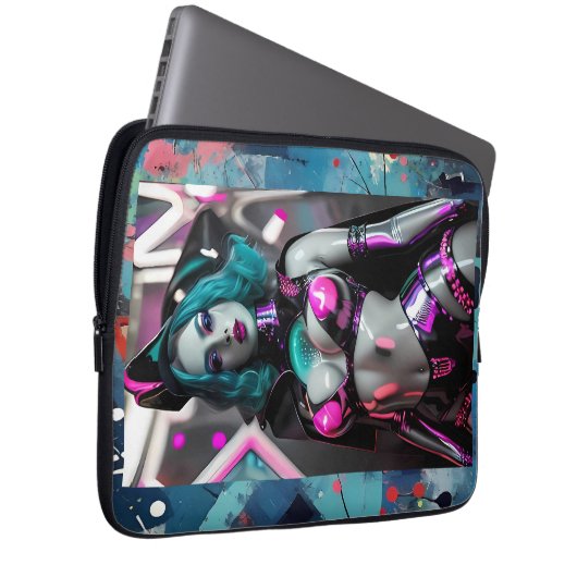 Die Astro-Hexe von Ceti-Alpha 4 Laptopschutzhülle (Vorne Rechts)