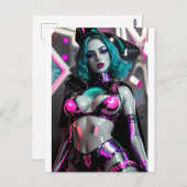 Die Astro-Hexe von Ceti-Alpha 4 Postkarte (Vorne/Hinten)