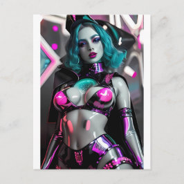 Die Astro-Hexe von Ceti-Alpha 4 Postkarte