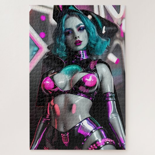 Die Astro-Hexe von Ceti-Alpha 4 Puzzle (Vertikal)