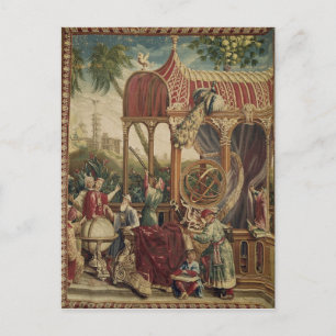 Die Astronomen, Beauvais Workshop, 1711 Postkarte