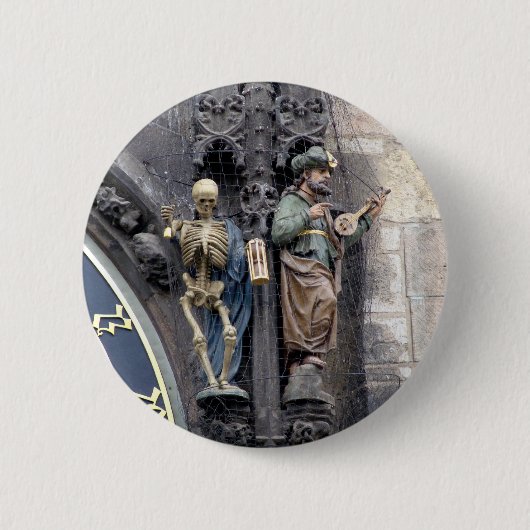 Die astronomische Uhr Button (Vorderseite)