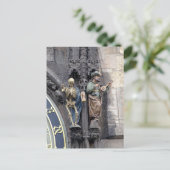 Die astronomische Uhr Postkarte (Stehend Vorderseite)