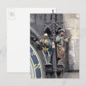 Die astronomische Uhr Postkarte (Vorne/Hinten)