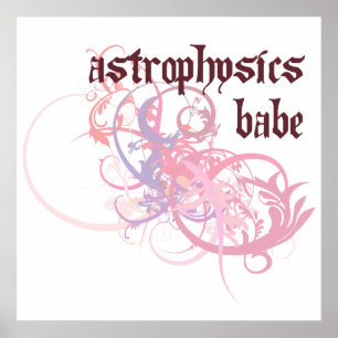 Die Astrophysik-Baby Poster