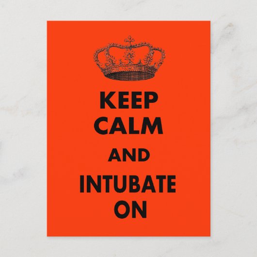 Die Atemtherapie gibt "Behalt Ruhe und.." Postkarte (Vorderseite)