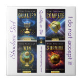 Die Atlantis-Gral-Reihe - Keramik-Fliese Fliese (Vorderseite)