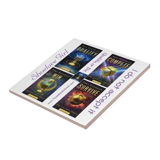 Die Atlantis-Gral-Reihe - Keramik-Fliese Fliese (Seite)