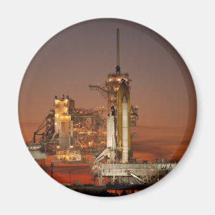 Die Atlantis-Raumfähreprodukteinführung NASA Magnet