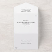 Die Atmosphäre in einer Hochzeitsfeier mit UAWG All In One Einladung (Außenbereich)