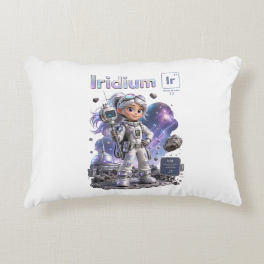 die ATOMIVRA™ Iridium-Kollektion Dekokissen (Vorderseite)