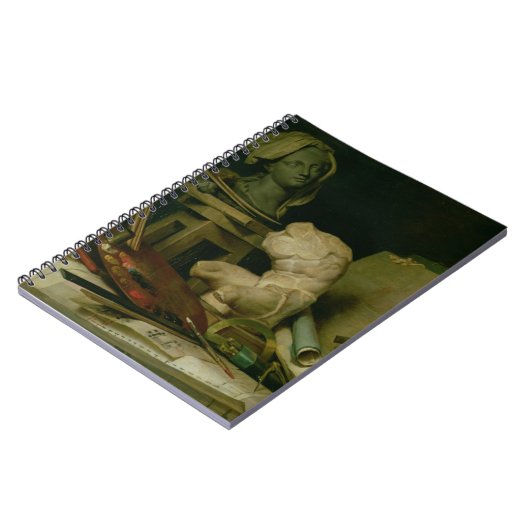 Die Attribute der Künste, 1769 (Öl auf Leinwand) Notizblock (Linke Seite)