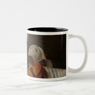 Die Attribute der Künste Zweifarbige Tasse