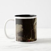 Die Attribute der Künste Zweifarbige Tasse (Links)