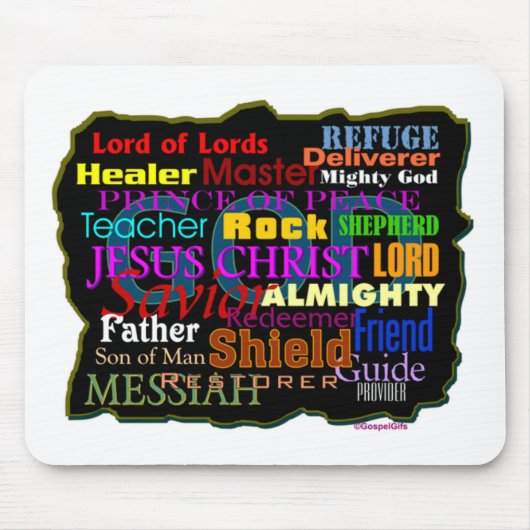 Die Attribute des Gottes Mousepad (Vorne)