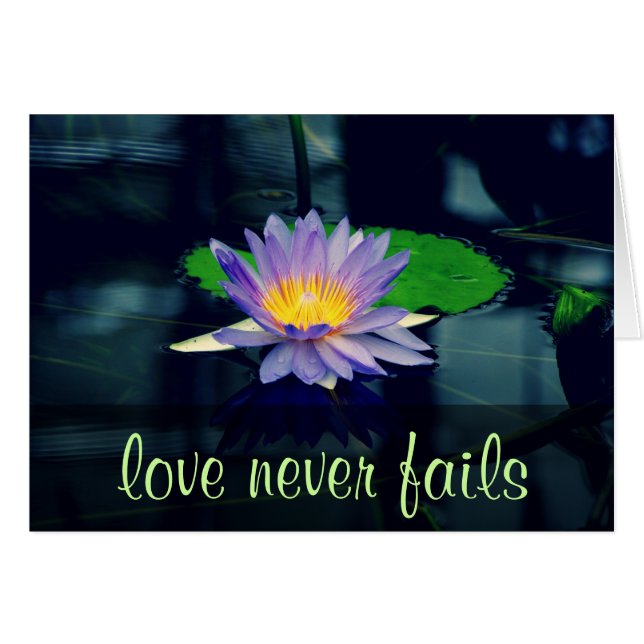 Die Attribute von Liebe 1 Korinther-13:4 - 8 (2) (Vorderseite (Horizontal))