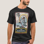 Die Audacity Tarot Card Reading Hexenästhesie Ha T-Shirt (Vorderseite)