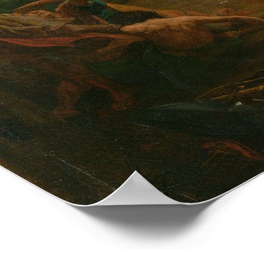 Die Auferstehung, 1763 Poster (Ecke)