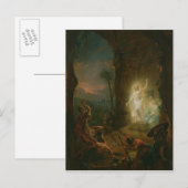 Die Auferstehung, 1763 Postkarte (Vorne/Hinten)