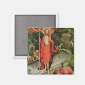 Die Auferstehung, c.1380 Magnet (Vorderseite/Rückseite)