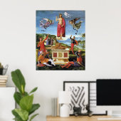 Die Auferstehung Christi durch Rafael Sanzio Poster (Heimbüro)