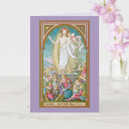 Die Auferstehung Christi Jesus (SAU 041) Karte