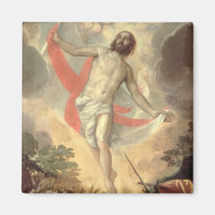 Die Auferstehung Christi (Öl auf Leinwand) Magnet
