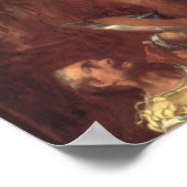 Die Auferstehung Christi (Öl auf Leinwand) Poster (Ecke)